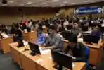 Peserta Ujian SBMPTN di Jakarta