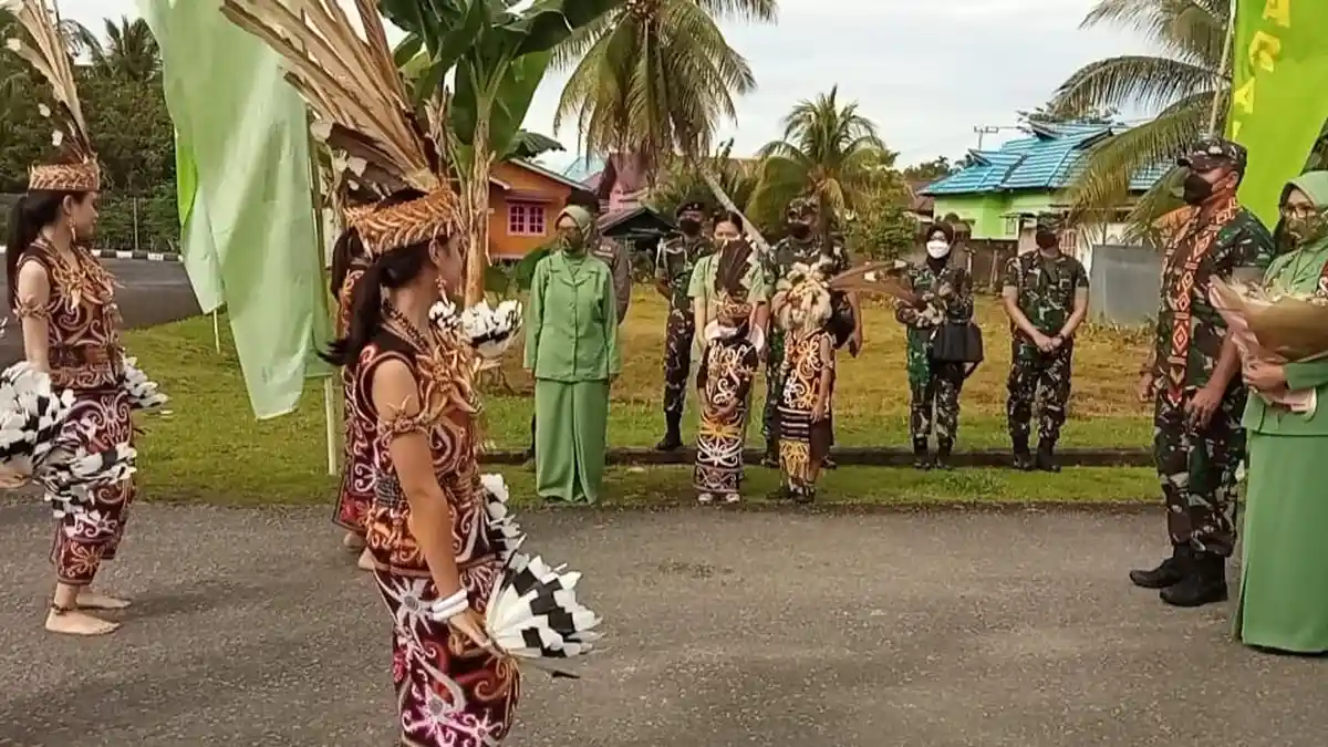 Kunjungi Korem 092 Maharajalila, Pangdam VI Mulawarman Perintahkan Jaga Kedaulatan di Perbatasan