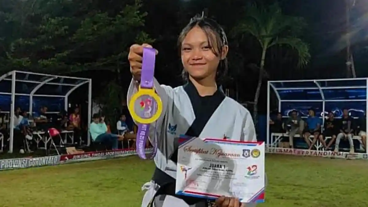 Sosok Siti Hamapu, Siswi Gorontalo Peraih Juara Taekwondo, Kini Siapkan Diri jadi Taruni Akpol