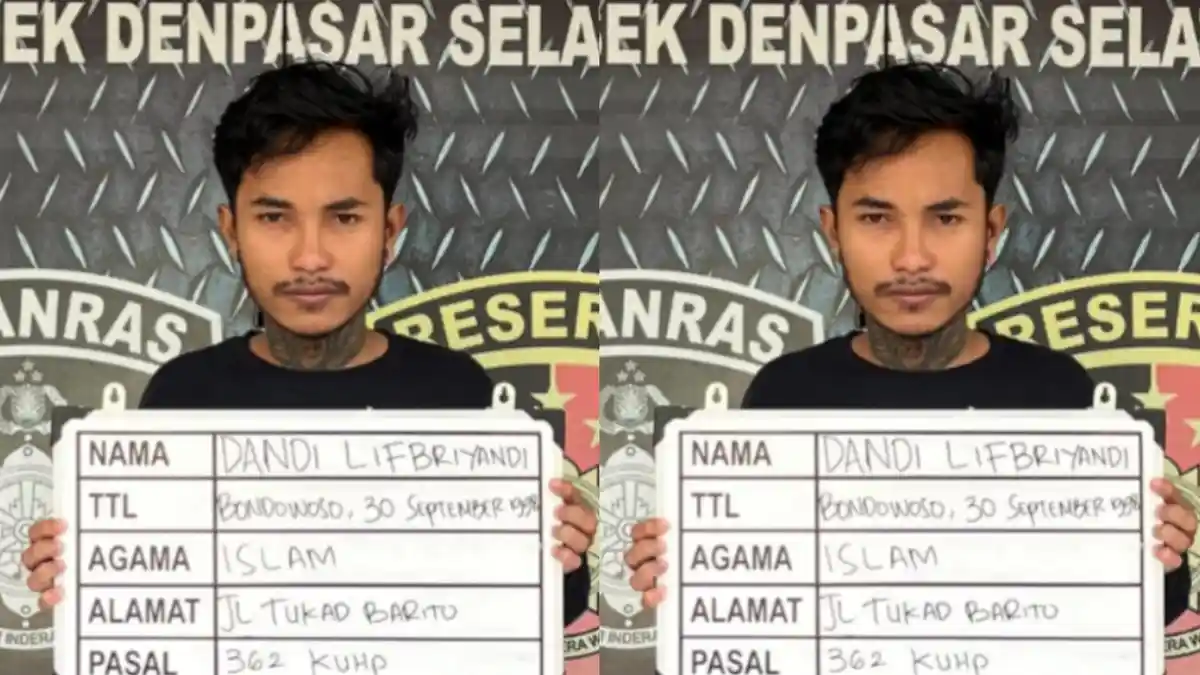 RESTU Tak Didapat Pacari Adiknya, Dandi Sikat Sepada Motor Milik Kakak Sang Mantan di Denpasar