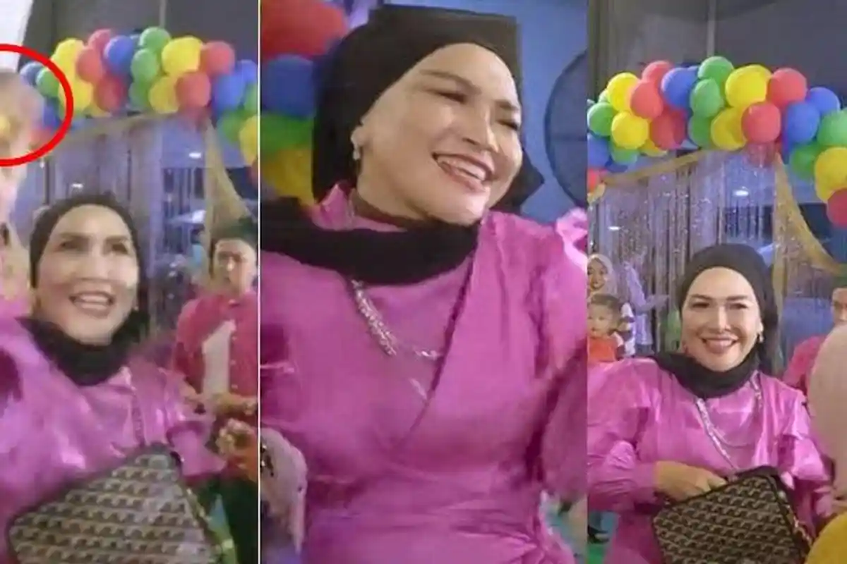 Uang 1 Tas dari Ayu Ting Ting Ludes, Ulah Umi Kalsum Bar-bar Sawer Tamu di Ultah Syifa Tuai Sorotan