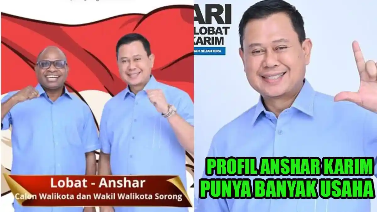 Profil Anshar Karim, Cawawali Pemenang Pilkada Sorong 2024, Punya Modal Banyak Cabang Usaha