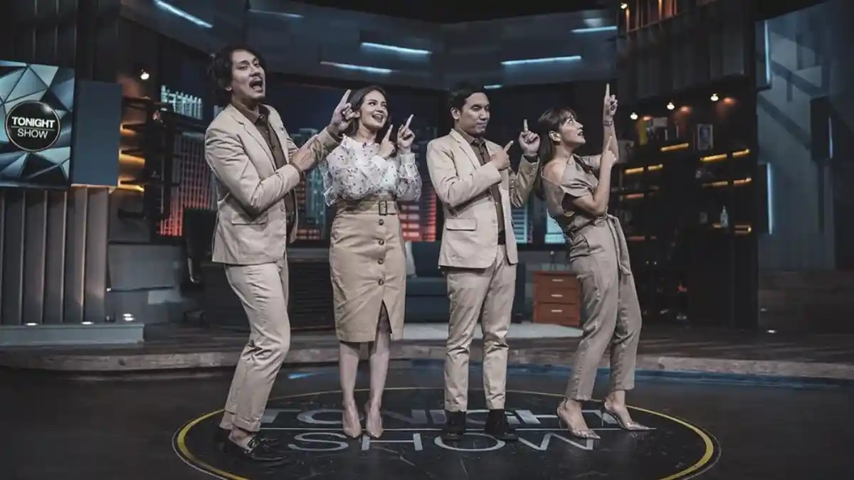 Libur Sebulan, Tonight Show Tayang Lagi Awal Juni 2020, Ada Host Baru Dampingi Vincent dan Desta