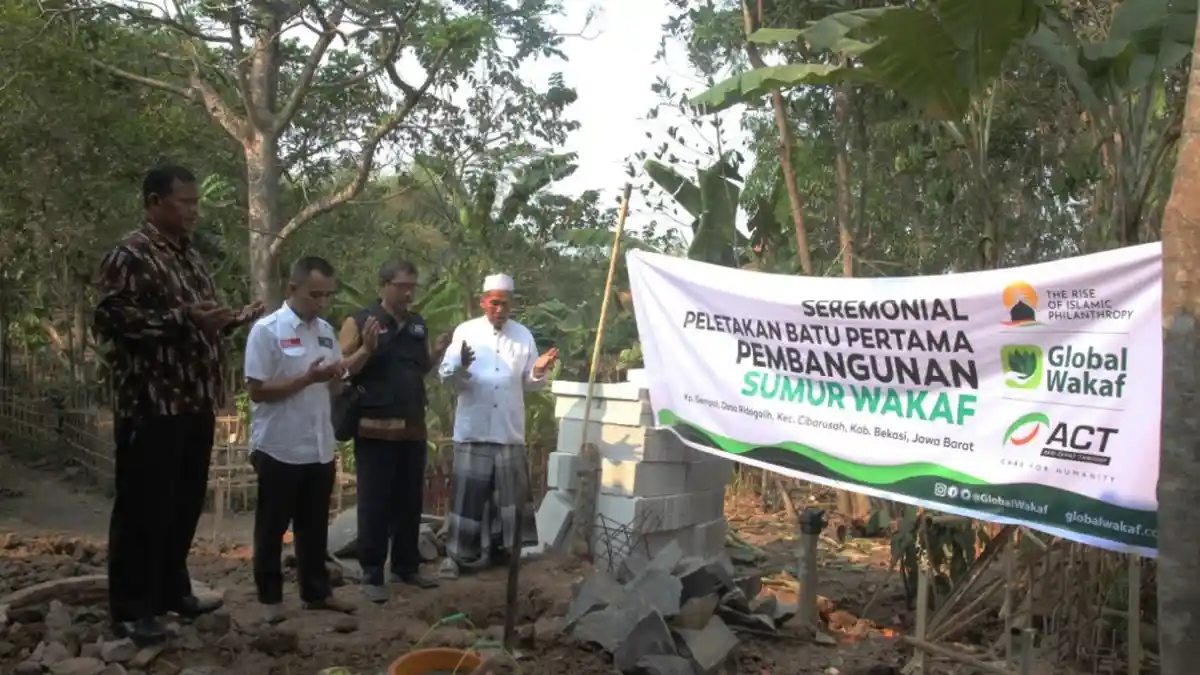 Ribuan Sumur Wakaf-ACT, Solusi Jangka Panjang Kekeringan di Berbagai Daerah