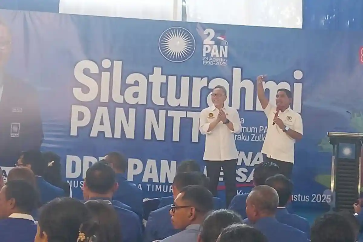 Zulhas Puji AYO Pimpin DPW PAN NTT, Pemilu 2029 PAN Target Empat Besar Nasional