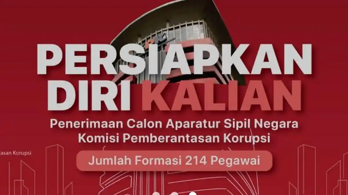 Rincian Formasi CPNS KPK 2023, Lengkap Link Pengumuman CPNS KPK 2023 PDF