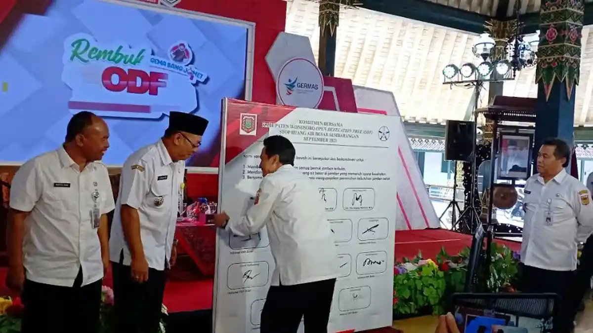 Wonosobo Targetkan ODF pada September Mendatang, 11 Kecamatan Tandatangani Komitmen Bersama ODF