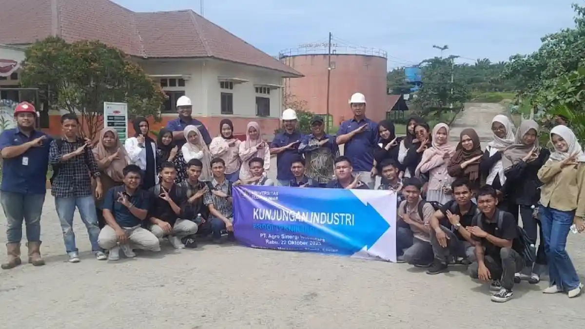 Mahasiswa Teknik Industri UTU Dalami Proses Produksi CPO di PT ASN
