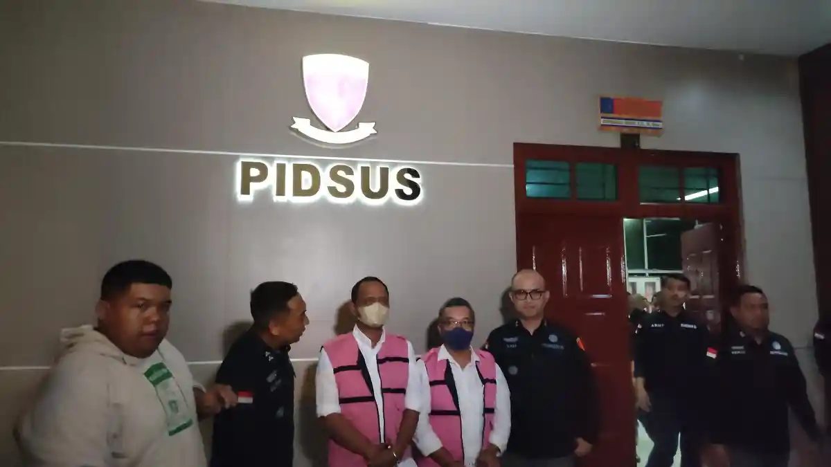 Wajah Mantan Kepala BPN Sumut Askani Lesu Pakai Baju Tahanan, Tersangkut Korupsi