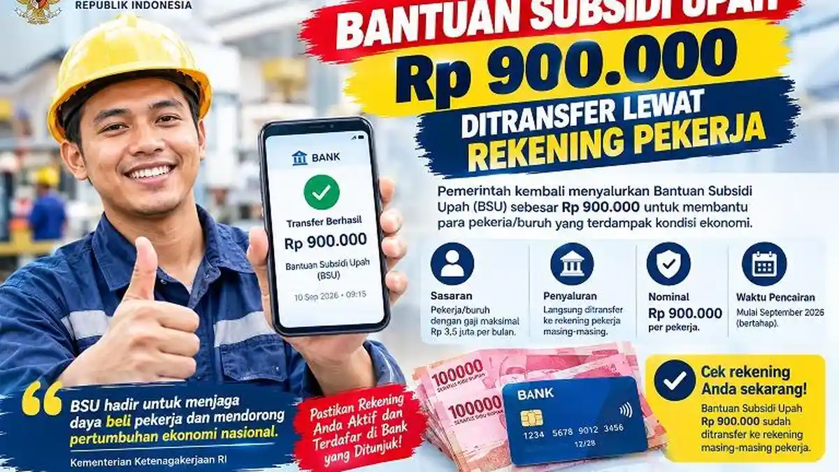 Cara Cek BSU 2026 Rp900 Ribu Pakai NIK Lewat Aplikasi JMO