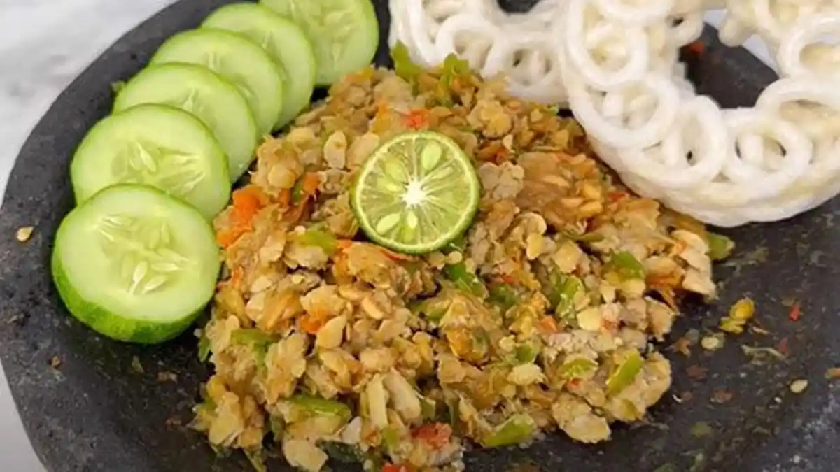 Resep Tempe Sambel Goang, Ulek Tempe Bersama Sambel