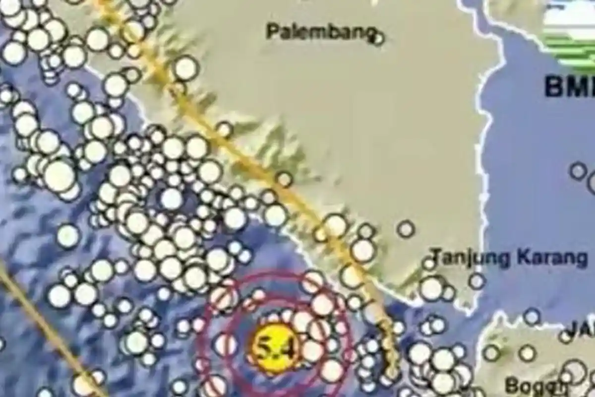 Gempa Bumi 5.4 SR Sore Ini, Sabtu 2 November 2024, Info BMKG Baru Saja di Kedalaman 15 Km