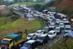 H+3 Idul Fitri Lingkar Gentong Tasikmalaya Macet