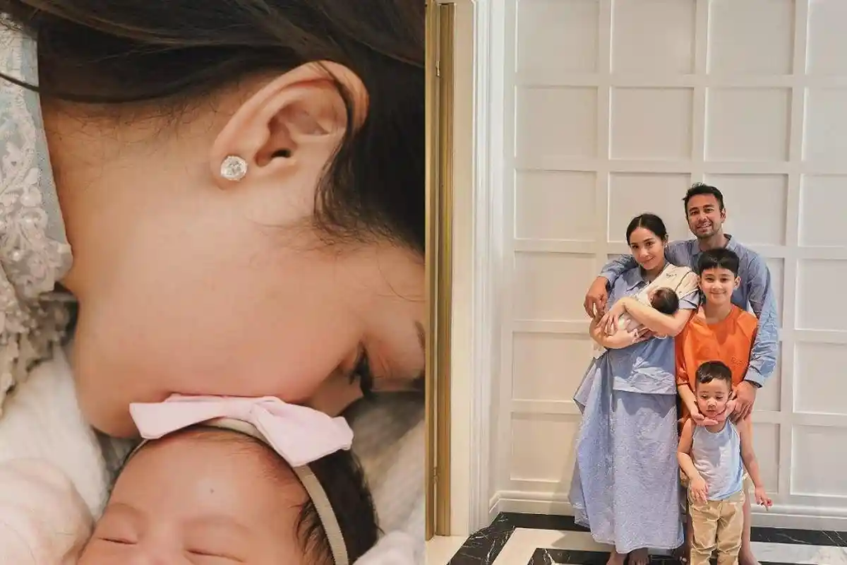 Inilah Foto Pertama Bayi Lily yang Akhirnya Dipublish Raffi Ahmad dan Nagita Slavina. Mirip Siapa?