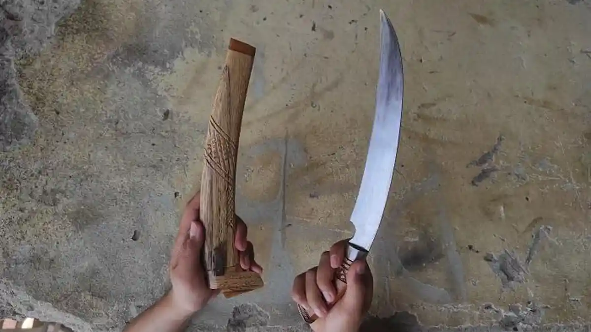Rambai Ayam Senjata Tradisional  Empat Lawang, Ini Ciri Khasnya