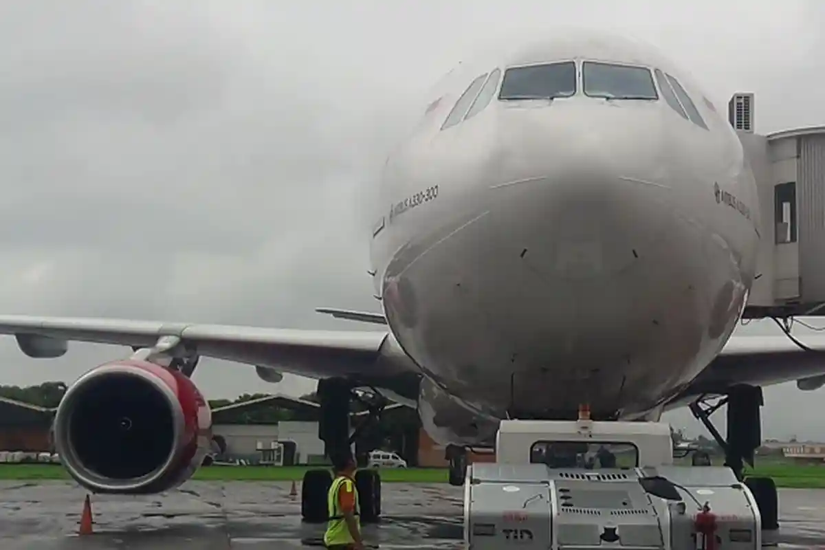 Pesawat Airbus 330 dan Air Bus 300 Membawa WNI dari Wuhan ke Indonesia Dilengkapi Pembunuh Virus