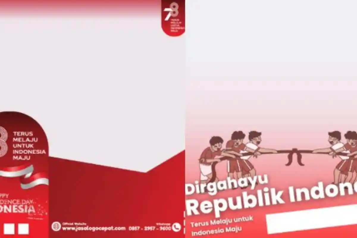 25 Link Twibbon HUT RI ke-78 dan Cara Buat, Ada Desain Logo 17 Agustus 2023