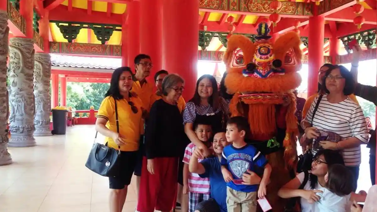 2 Ribu Wisatawan Mancanegara Kunjungi Klenteng Sam Poo Kong Selama Libur Natal dan Tahun Baru