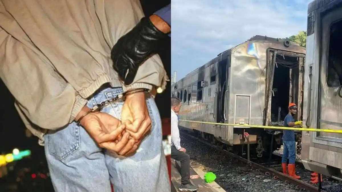 Kereta Api di Yogyakarta Sengaja Dibakar Pemuda Jakarta, Motifnya Sakit Hati Diturunkan Berkali-kali