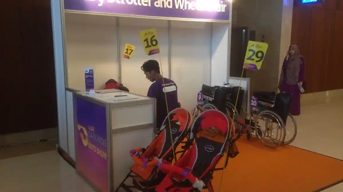 Ada Layanan Peminjaman Stroller Bayi Gratis di GIIAS 2016