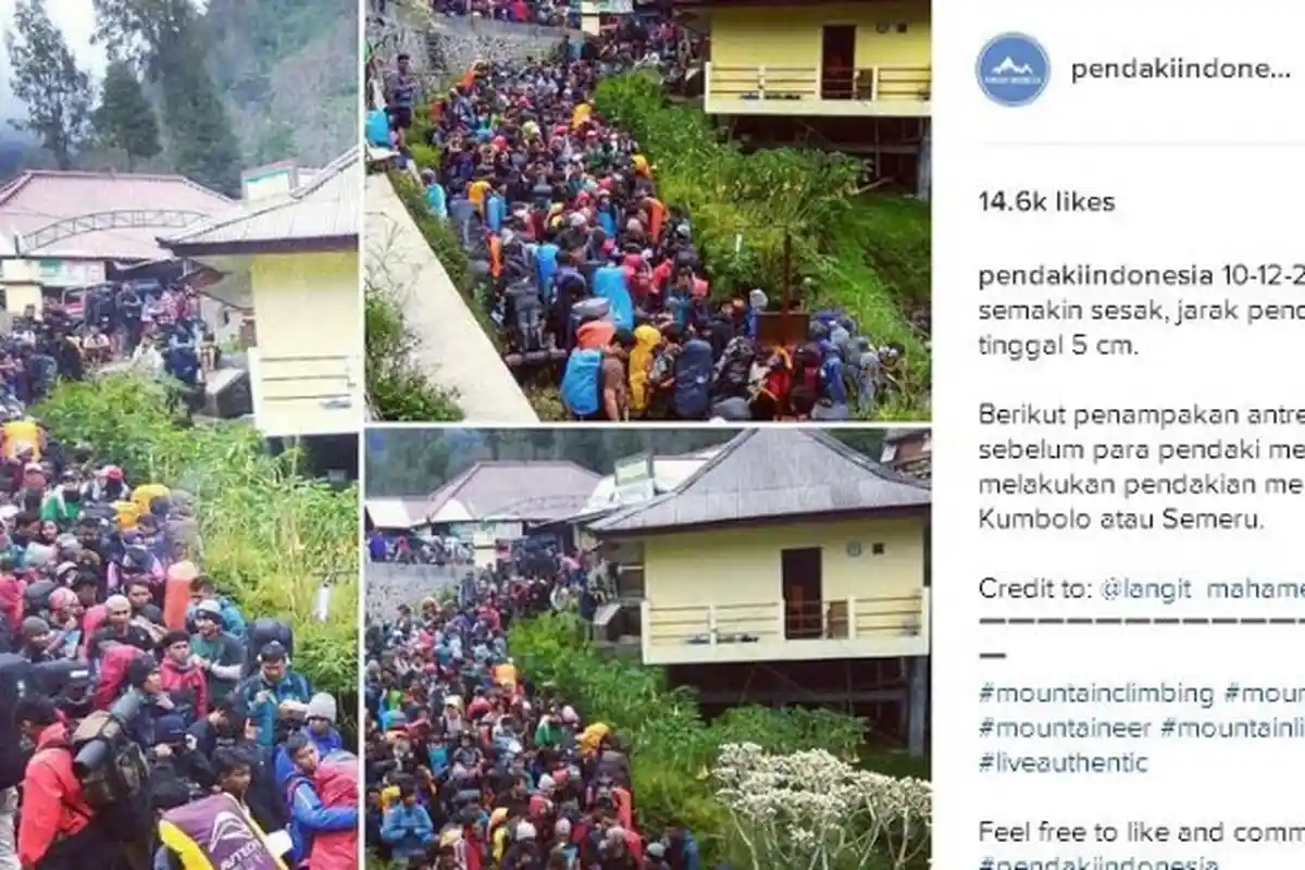 BB-TNBTS Akan Tutup Pendakian Menuju Gunung Semeru, Ini Jadwalnya