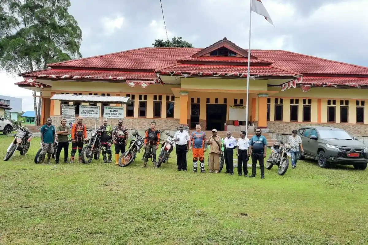 Cek Rute Trabas, Motor Bernhard Terpaksa Ditinggal di Hutan Karena Ini