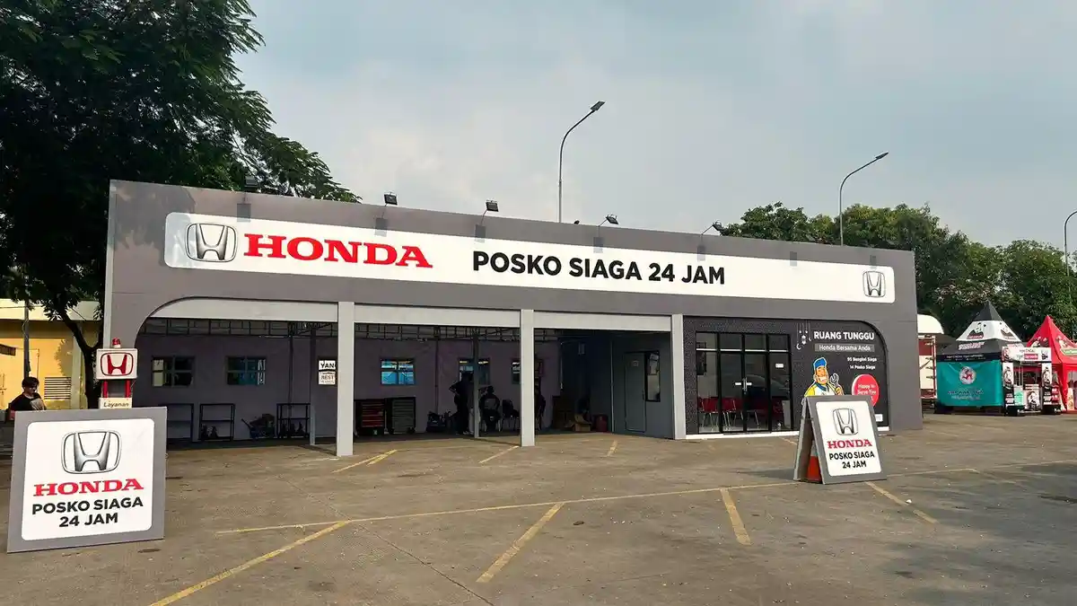 Honda Buka 14 Posko Siaga dan 18 Dealer yang Buka 24 Jam Saat Mudik