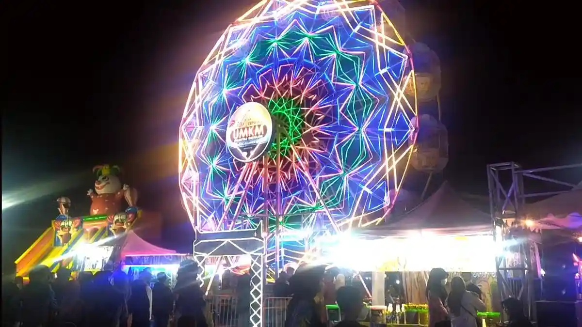 Syarat Pengunjung Masuk di Pasar Malam Bantaeng Wajib Sudah Vaksin