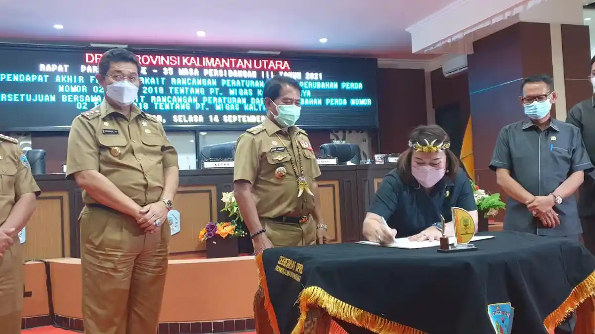 SAH! Pemprov dan DPRD Setujui Perubahan Perda PT Migas Kaltara Jaya, Berikut Pandangan Dirut MKJ