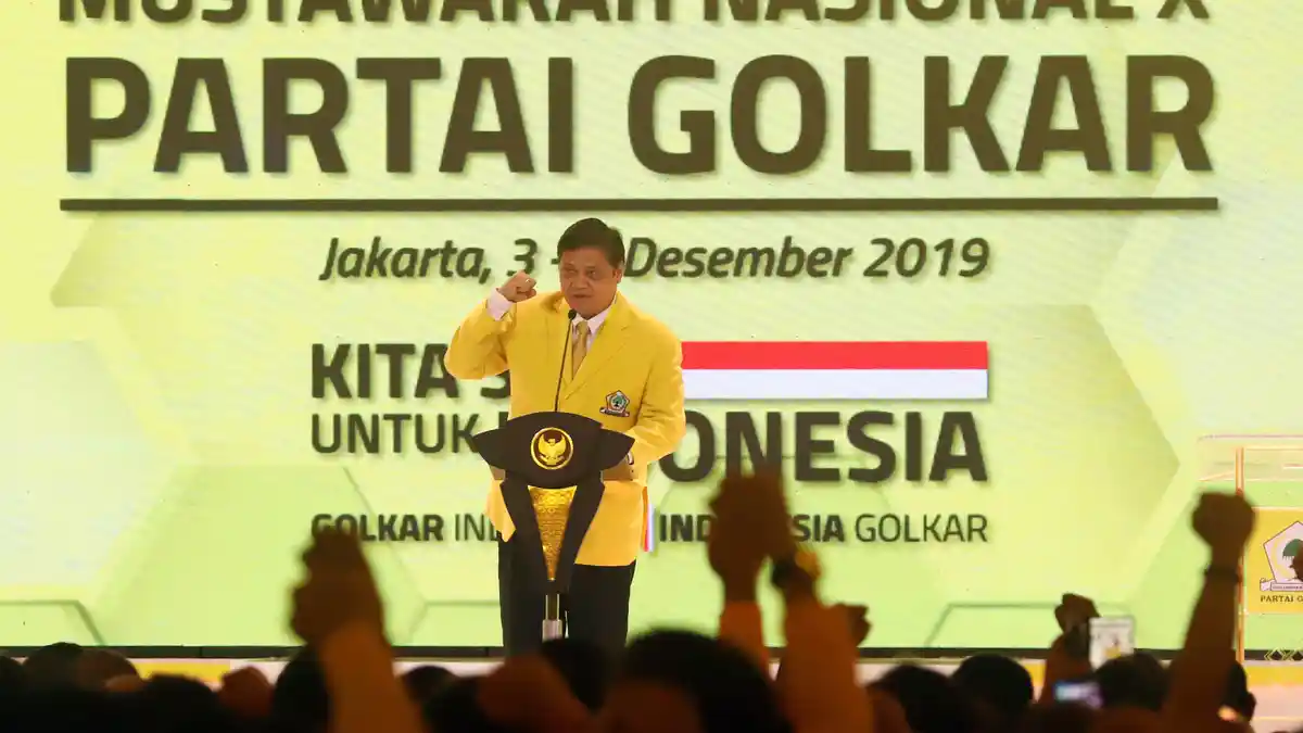 Wapres Ma'ruf Amin Tutup Munas X Golkar