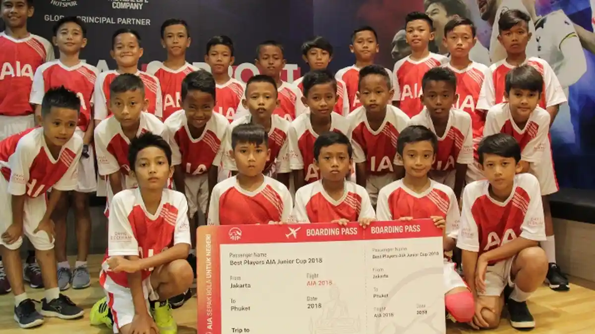 AIA Perkenalkan 24 Pemain Terbaik AIA Junior Cup 2018 Yang akan Berangkat ke Thailand