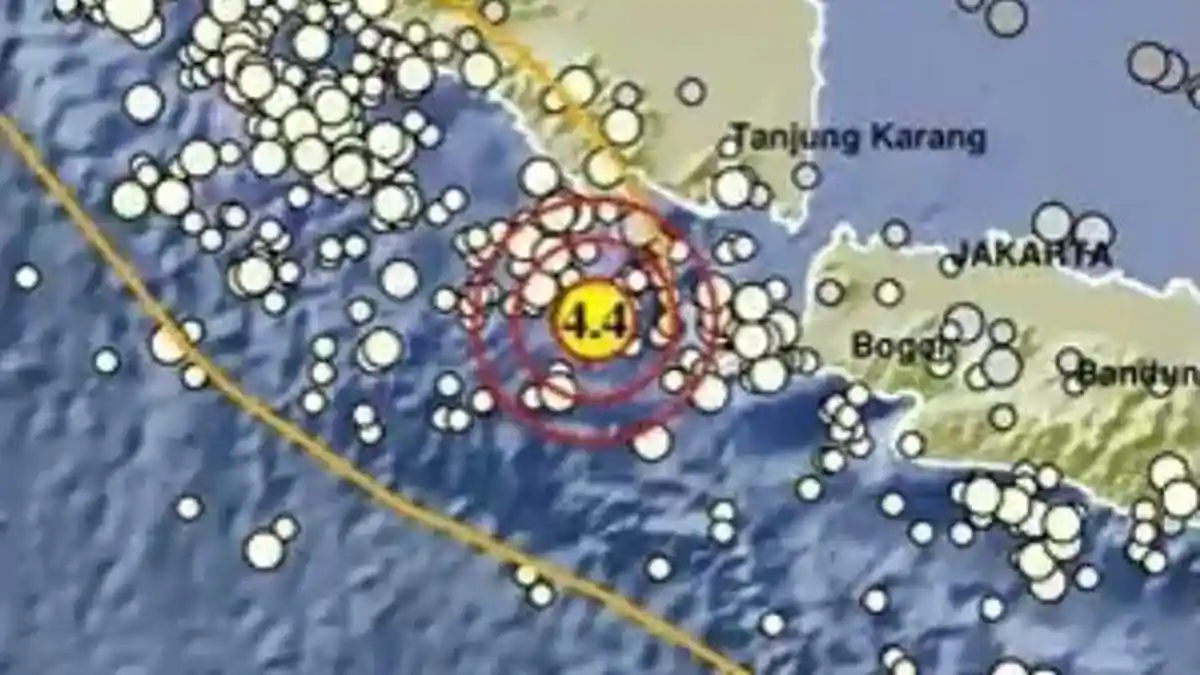 Gempa Terkini Sore Ini Rabu 21 Agustus 2024, Info BMKG Baru Terjadi di Laut Magnitudo 4,4 SR