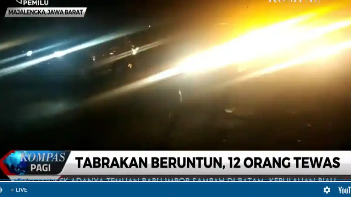 UPDATE Kecelakaan Maut di Tol Cipali, 6 Penumpang Expander dan 3 Penumpang Innova Tewas