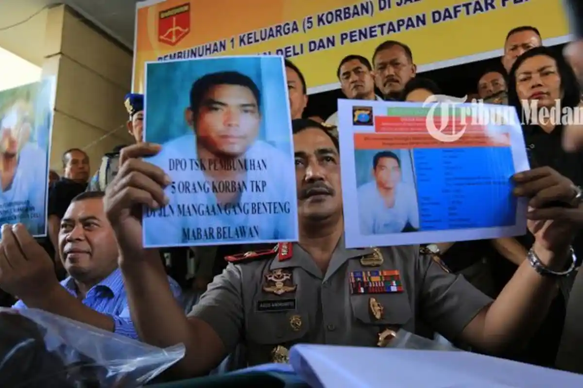 Hari Ini, Andi Lala Pelaku Pembunuhan Sadis Satu Keluarga Tiba di Polda Sumut