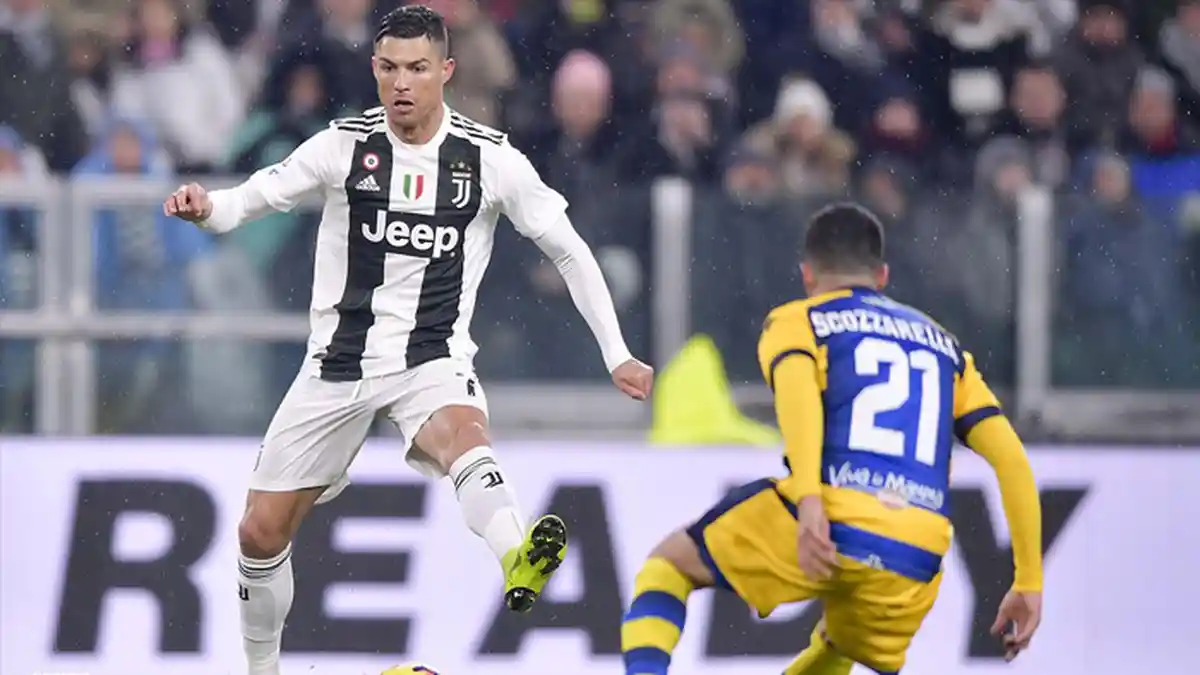 Hasil Pertandingan Liga Italia Juventus Vs Parma, Cristiano Ronaldo Cetak 2 Gol