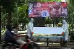 Sosialisasi Pencegahan Covid-19 di Pemakaman