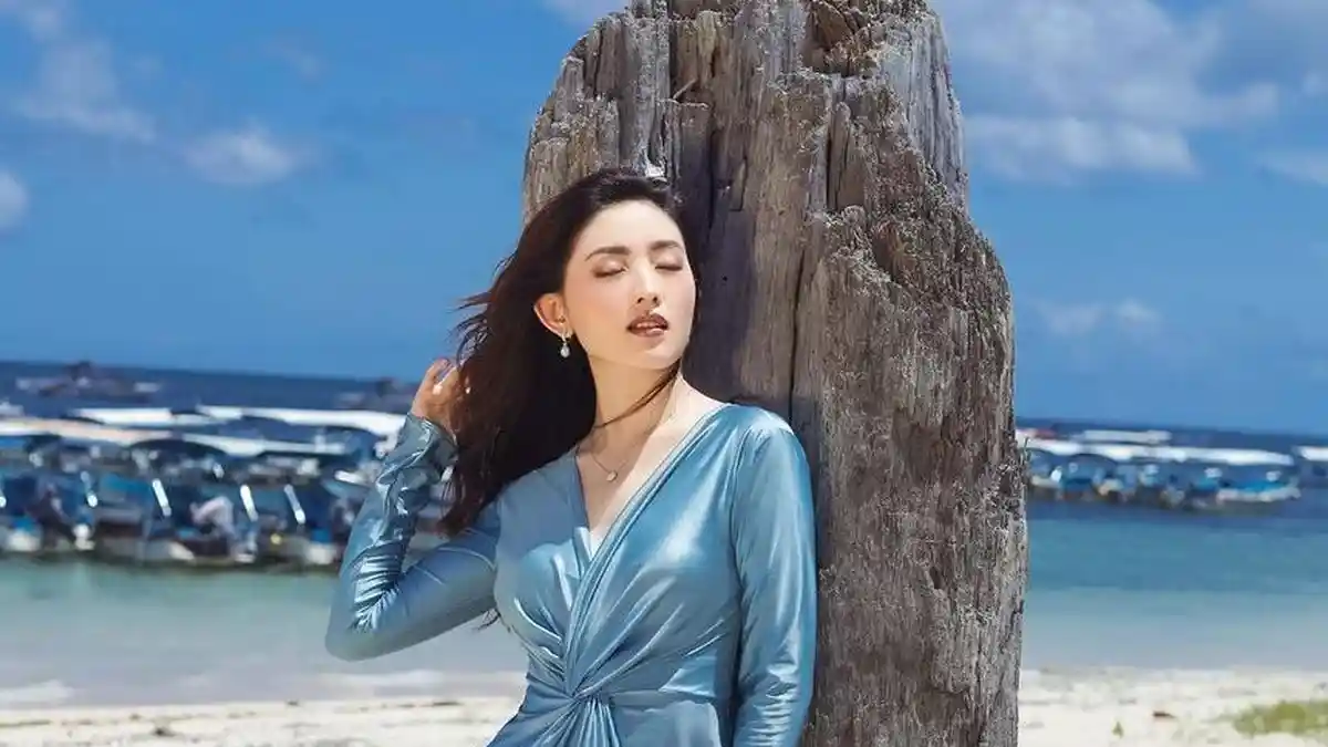 Rayakan Imlek, Natasha Wilona Berharap Hal Ini Terjadi di Tahun Macan Air : Semangat