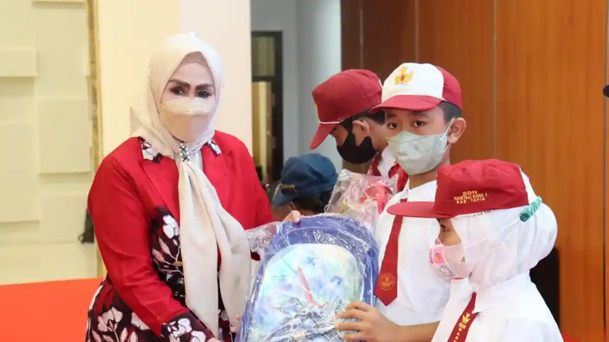 475 Siswa TK hingga SMP di Tapin Terima Bantuan dari GNOTA