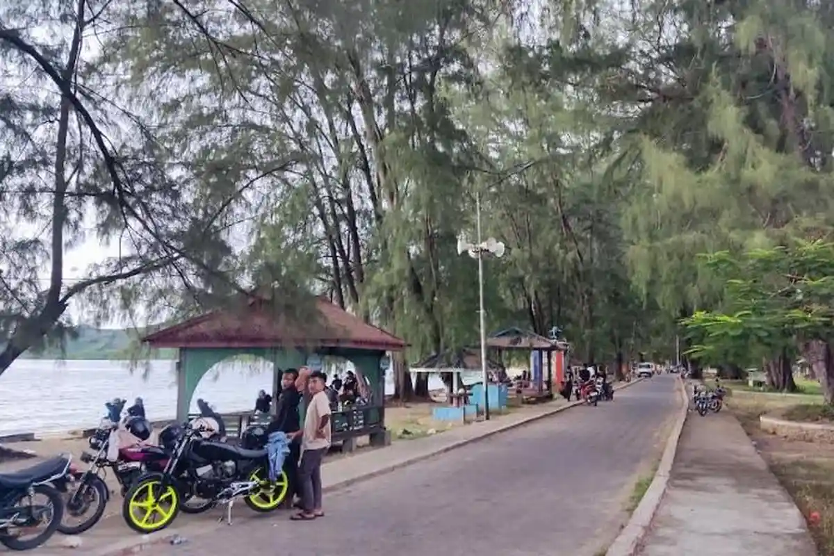Wisatawan di Pantai Bolihutuo Gorontalo Membeludak Pasca Lebaran, Dikunjungi 2000 Orang Dalam 3 Hari