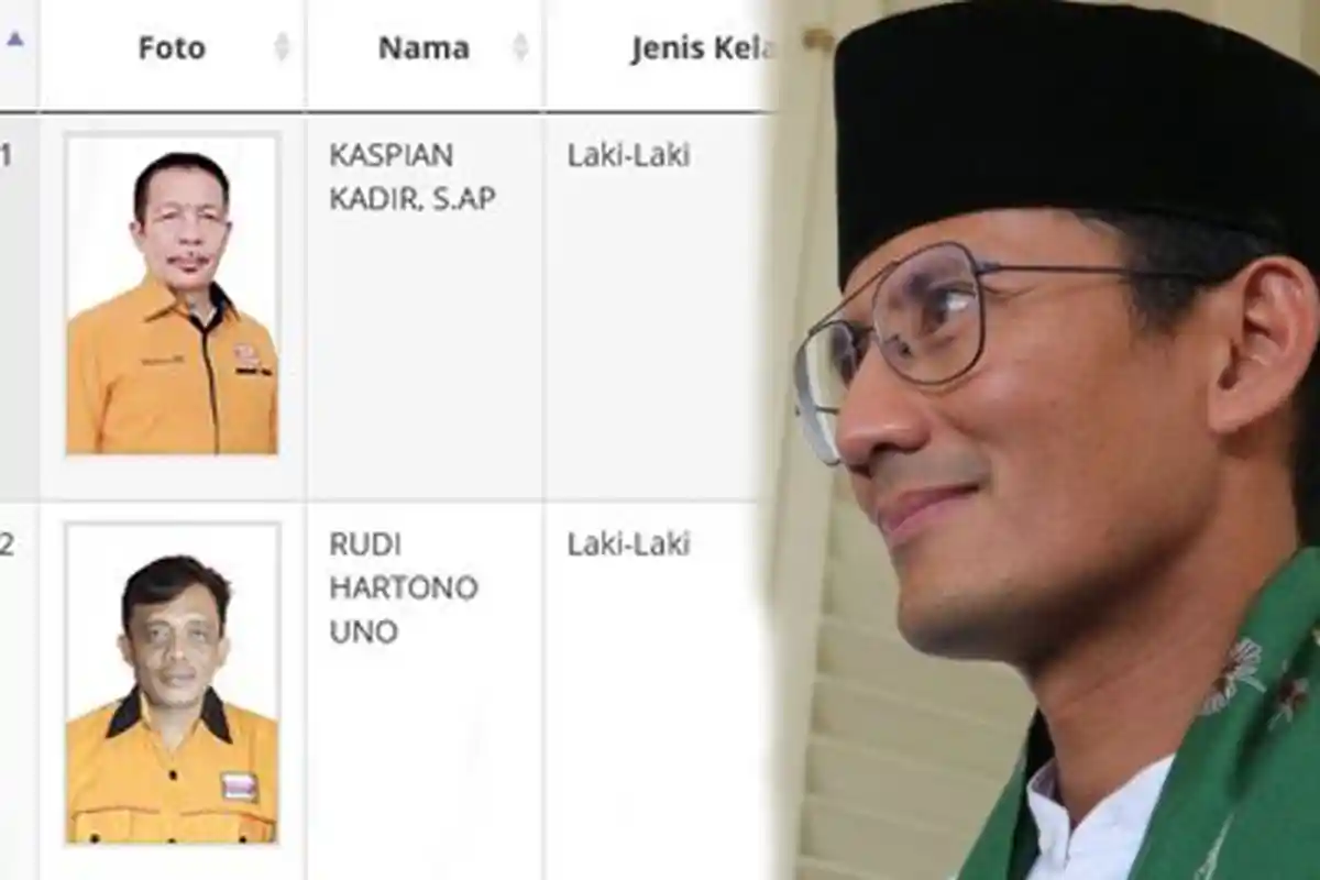 Sandiaga Uno Tanggapi Kabar Keluarganya Dukung Capres 01: Saya Enggak Kenal Beliau