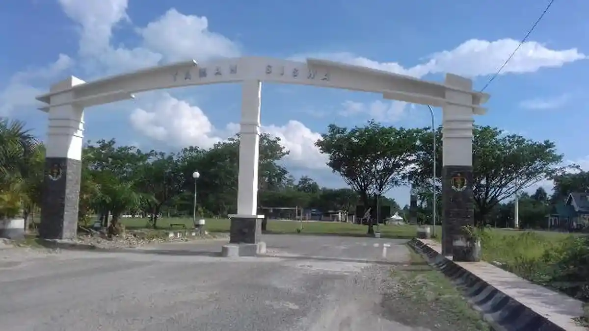 Telan Rp 79,7 Juta, Begini Bentuk Gerbang Taman Siswa Masamba Luwu Utara