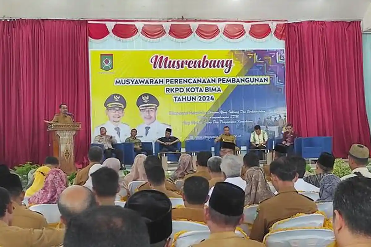 Pemkot Bima Gelar Musrenbang RKPD 2024, Wali Kota Harap Pawai Rimpu Diagendakan Tiap Tahun
