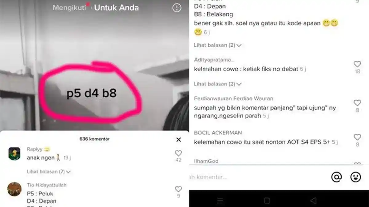 Arti p5 d4 b8 Bahasa Gaul Anak Gaming, Kode 4646 atau 599 Cewek Hati-hati Nulis