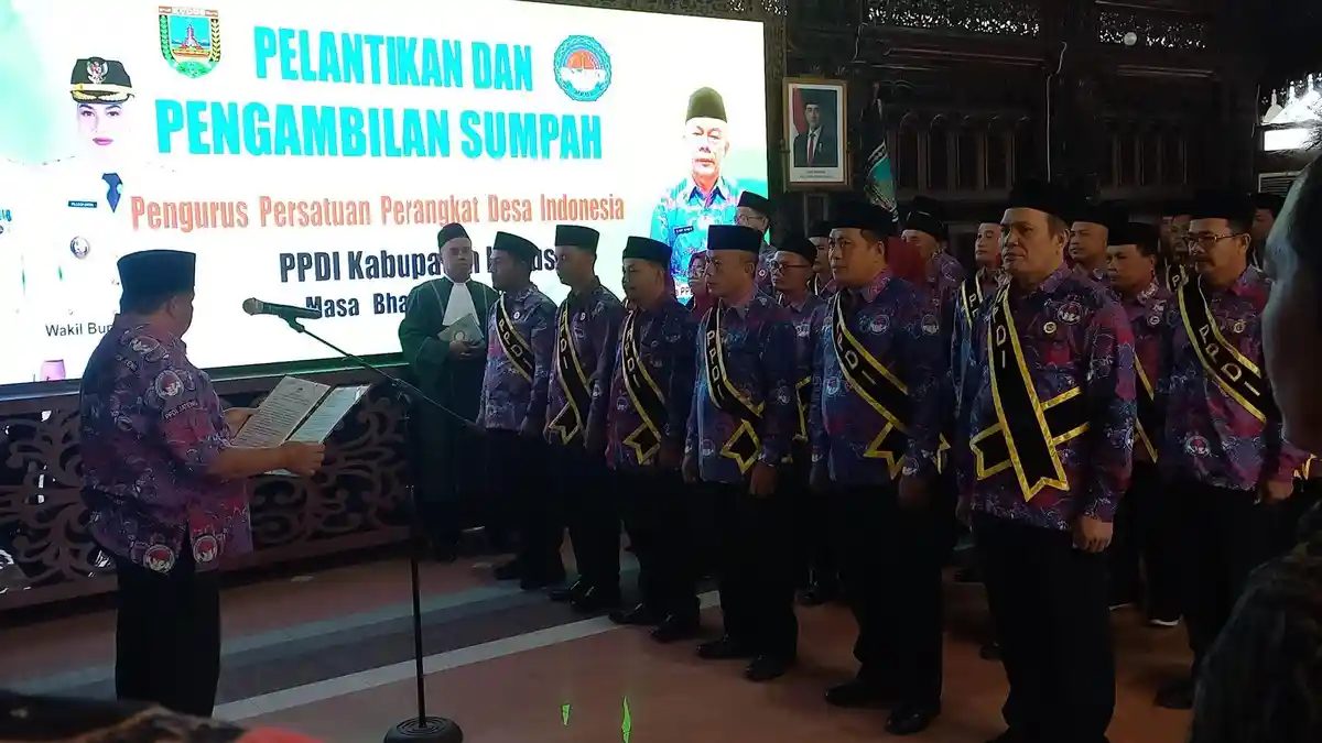 Resmi Dilantik, Perangkat Desa di Kudus Dituntut Kuasai Teknologi