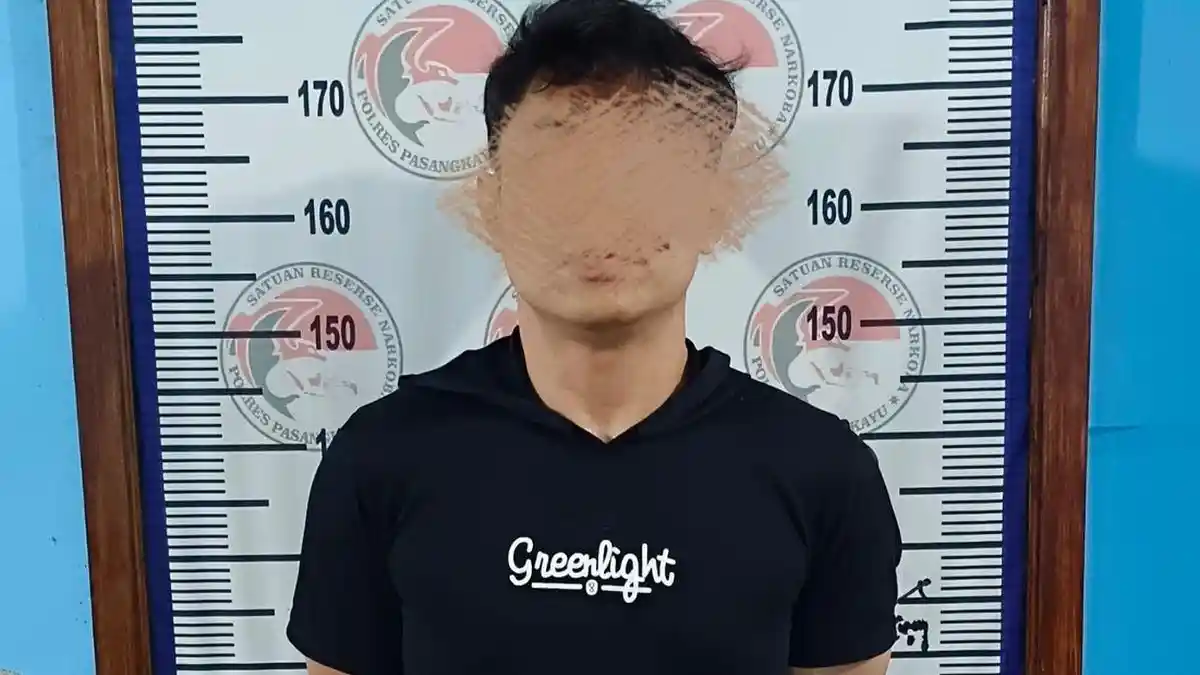 Jadi Kurir Narkoba, Pecatan Polisi di Pasangkayu Sulbar Ditangkap