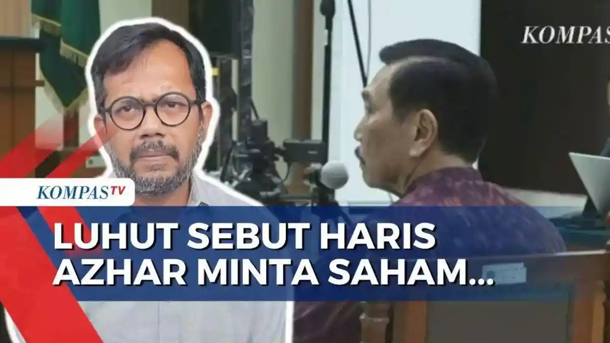 Terungkap, Haris Azhar Pernah Minta Saham ke Luhut Binsar Panjaitan, Begini Penjelasan Lord Luhut