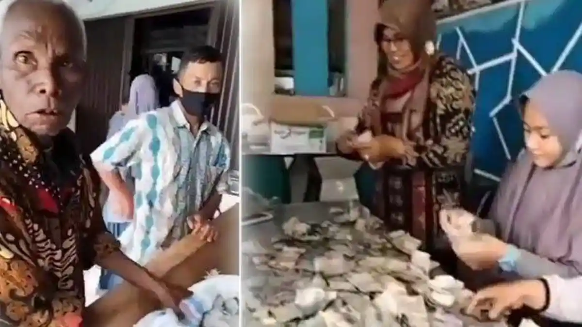 Kakek Tuna Rungu Pemilik Uang Berkarung-karung Ternyata Pernah Dirampok Sampai Digorok Lehernya
