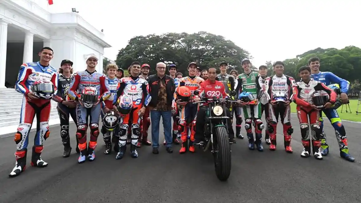 VIDEO : Pembalap MotoGP Senang Bertemu Presiden Jokowi