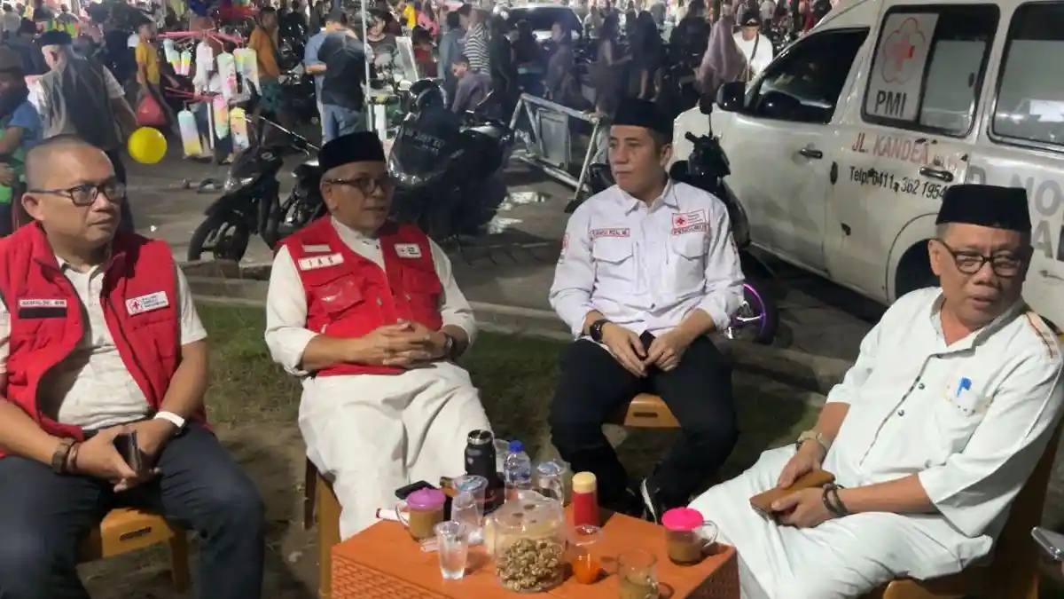Deng Ical - IAS Hadiri Penutupan Gerai Donor Darah Al Markaz Makassar
