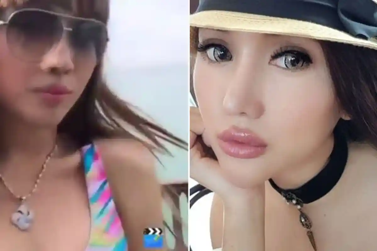 Biasanya Tampak Mirip Barbie, Beginilah Penampakan Wajah Asli Lucinta Luna Sebelum Diedit